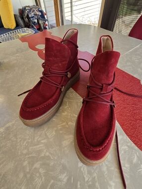 Hush Puppies Bridget Chukka Lace Up Boots Size 8